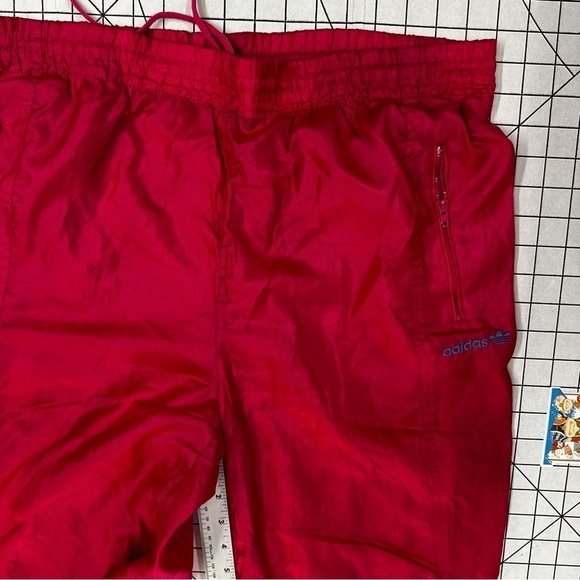 Adidas originals VNTG sz medium cuffed track pants A52 - Picture 4 of 7